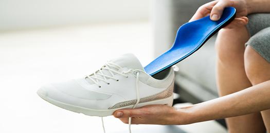 Shoe Sole In Footwear For Healthy Foot Arch